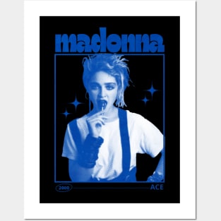 Madonna Original 80s Vintage Style Design Posters and Art